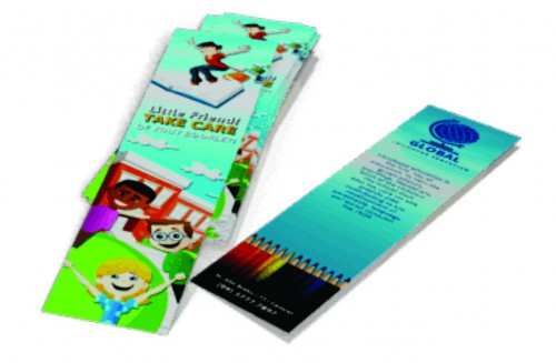 Marcador de Página Couchê 250g Verniz UV FR 5x18 4x0 1000