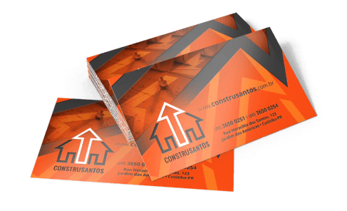 Cartão de Visita 300g Lam. Fosca + Hot 9x5cm 4x0