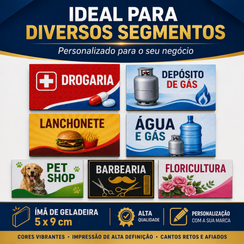 Ímã c/ Corte Reto 250g - Manta Total 5x9 - 4x0 
