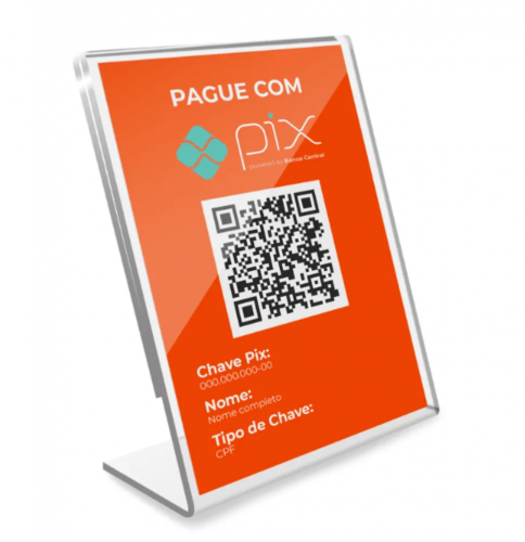 Display PVC Tipo L com Arte Única