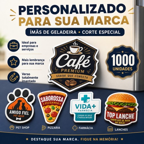 Ímã c/ Corte Especial 250g M. Total Por cm2